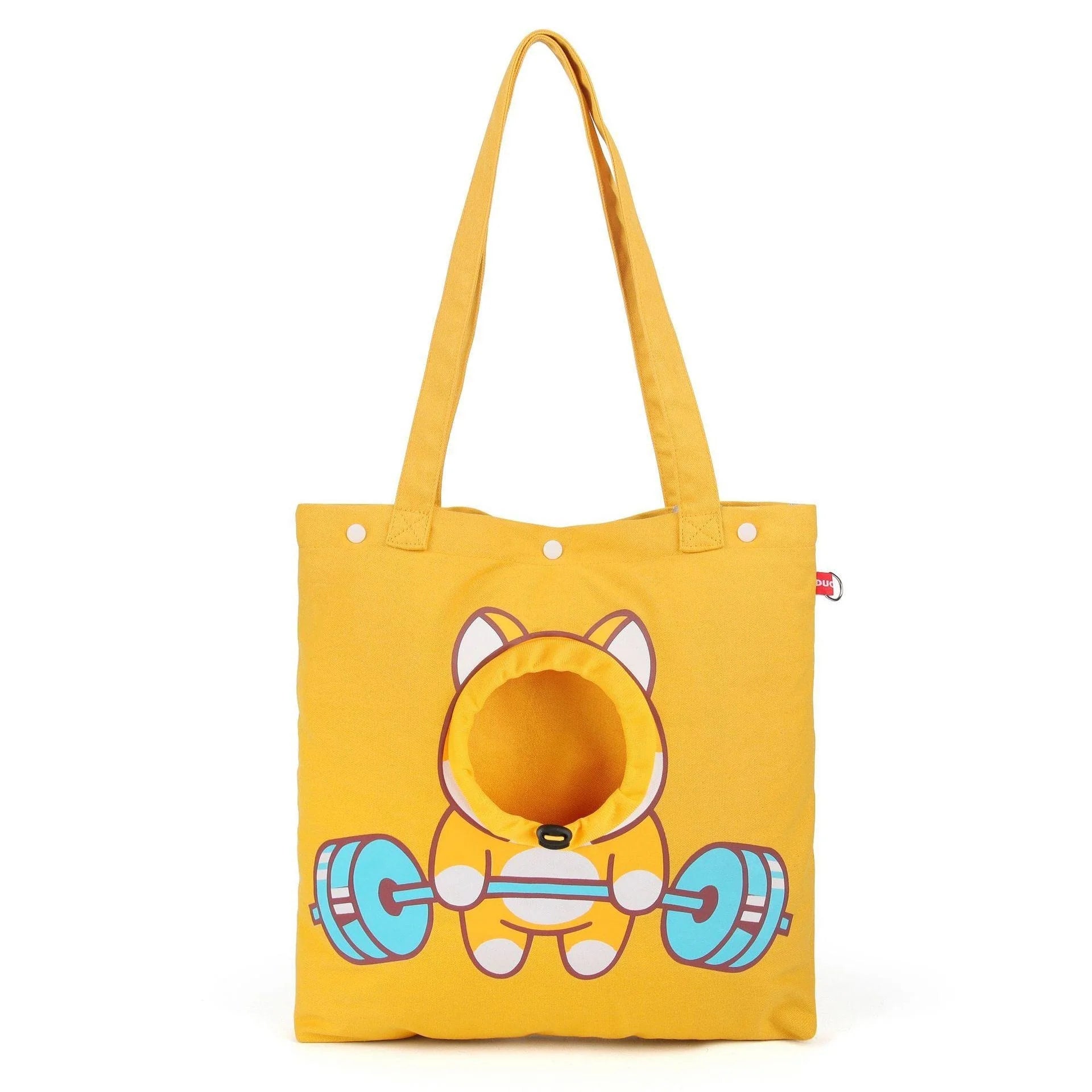 Portable Pet Canvas Single-Shoulder Bag