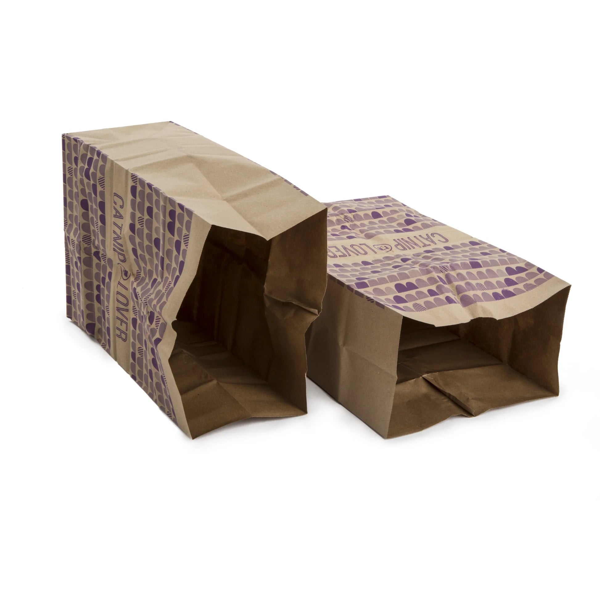 Catnip Caves Paper Bag Cat Toys, Scratch Activated Catnip Scent, 2 Count