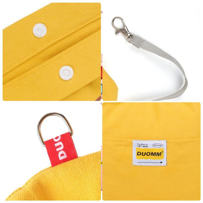 Portable Pet Canvas Single-Shoulder Bag